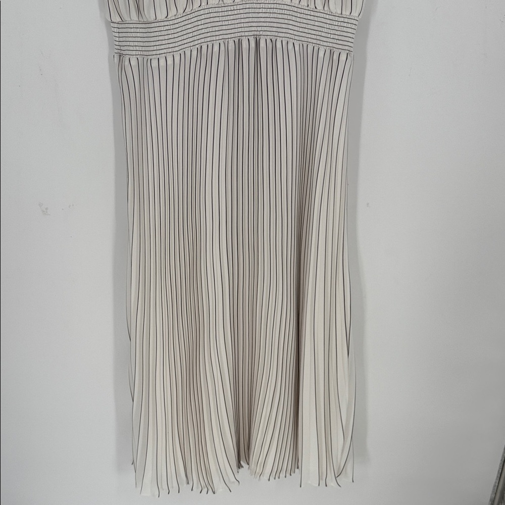 WHBM Pleated Midi Halter Dress size 14 - Picture 11 of 14